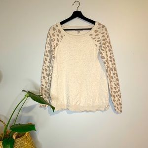 EUC Banana Republic cream sweater